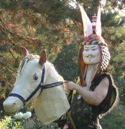 riding horse